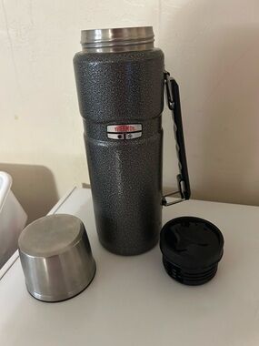 Thermos Sportsman Hot/Cold Beverage Container Wide Mouth Thermax 40oz